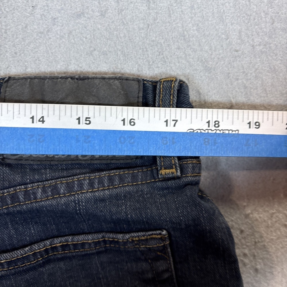 Eddie Bauer mens insulated blue jeans denim size 35X32 straight leg fit - Picture 8 of 11